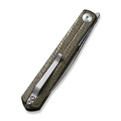 Civivi Clavi Folding Knife Green Burlap Micarta Handle Nitro-V Wharncliffe Plain Edge Silver Bead Blast Finish C21019-3 -Cold Steel Zone 13a2de7d 398b 4a53 944e 539b37689b66 61212.1666198299