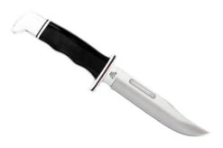 Buck 119 Special Hunting Fixed Blade Knife Black Handle Plain Edge 119BKS