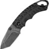 Kershaw Shuffle II Knife Black FRN Handle Blackwash Tanto Plain Edge 8750TBLKBW -Cold Steel Zone 18 45692 Product Primary Image 21890.1525274902