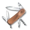 Victorinox Swiss Army EvoWood 10 Knife Walnut Handle Plain Edge 2.3801.63US2 -Cold Steel Zone 2.3801.63US2 94598.1445965662