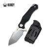 Kubey Golf EDC Fixed Blade Knife Black G10 Handle AUS-10 Tanto Point Plain Edge Beadblast Finish KU230C -Cold Steel Zone 230C 06895.1679410999