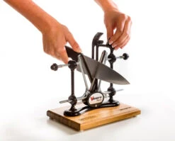 Warthog V-Sharp Classic II Elite Knife Sharpener Steel Frame Black Powdercoat Finish EC2BK