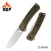 QSP Osprey Folding Knife Brass Handle 14C28N Plain Edge Satin Finish QS139-D1 -Cold Steel Zone 35896105 4471 40d3 b88a 902e9018f041 23158.1641839043