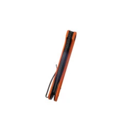 Kubey Elang Liner Lock Folding Knife Orange G10 Handle AUS-10 Sheepsfoot Plain Edge Blackwash Finish KU365A -Cold Steel Zone 365B 3 56930.1690323233