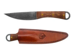 Condor Tool & Knife Lost Roman Fixed Knife Walnut Handle Natural Plain Blade CTK1029-5HC