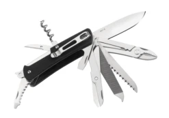 Ruike Multi-Tool Black G10 Handle 12C27 Plain/Serrated Edge RKM61B