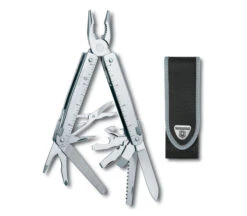 Victorinox Swiss Tool X Multi Tool Stainless Steel Nylon Pouch VN3.0327