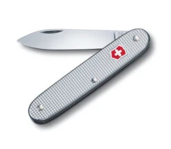 Victorinox Swiss Army 1 Alox Folding Knife Silver Handle Plain Edge 0.8000.26