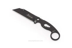 Hydra Buzzard Black Vulture Fixed Blade Knife/Multitool Stainless Steel Black Powder Coating HK-01-Black-SBR