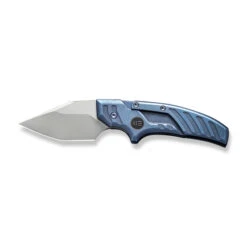 WE Typhoeus Folding Knife Blue Titanium Handle 20CV Dagger Plain Edge Silver Bead Blast Finish WE21036B-3 -Cold Steel Zone 7a3a358f 2d57 471c a94c 75e9ce16de5e 15963.1662565184
