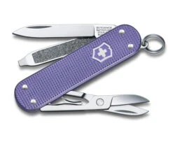 Victorinox Classic Alox Multitool Electric Lavender Handle Plain Edge 0.6221.232G