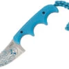 CRKT Minimalist Bowie Cthulhu Fixed Blade Knife Blue Finger Grooved Thermoplastic Handle Plain Edge Satin Finish 2387O -Cold Steel Zone 9c480020 316f 4265 97da 44101248ad50 91044.1622833096