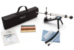 Edge Pro Apex 3 Knife Sharpening System 5 Stones 1 Hone, Carrying Case And More -Cold Steel Zone Apex Pro 3 kit lg 76599.1528838753
