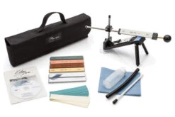 Edge Pro Apex 4 Knife Sharpening System 5 Stones, 1 Hone, Polishing Tape, Bag ++ -Cold Steel Zone Apex Pro 4 kit lg 76954.1528839054