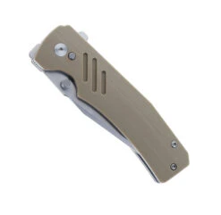 Dark Bolt Design Stratus Folding Knife Desert Tan G10 Handle 20CV Drop Point Plain Edge -Cold Steel Zone DARK BOLT DESIGN DROP POINT TAN G10 01 96351.1696434481