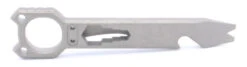 TwoSun EDC-03 Pry-Bar Bottle Opener W/ Pocket Clip Gray Titanium