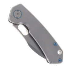 Maxace Meerkat Folding Knife Grey Titanium Handle S90V Plain Edge M13A -Cold Steel Zone MAXACE MEERKAT M13A 01 89378.1692895541