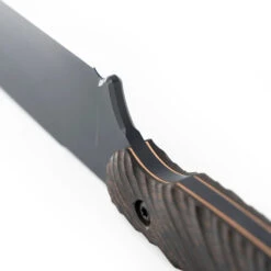 Toor Field 1.0 Fixed Blade Knife Battleship Gray Walnut Dynamic Fluting Handle CPM154 Plain Edge -Cold Steel Zone OBG 2 95901.1672942193