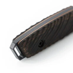 Toor Field 1.0 Fixed Blade Knife Battleship Gray Walnut Dynamic Fluting Handle CPM154 Plain Edge -Cold Steel Zone OBG 3 06047.1672942193