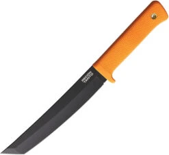 Cold Steel Recon Fixed Blade Knife Orange Handle SK5 Plain Black Blade 49LRTORBK