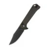 (Warped Blade) Open Box/Returned QSP Grebe Button Lock Folding Knife Black Micarta Handle 14C28N Clip Point Plain Black Blade QS147A-2 -Cold Steel Zone QS147 A2 1 78202.1691083195.1280.1280 99671.1695137127