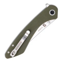 RoseCraft Alenta Folding Knife OD Green G10 Handle RPM9 Upswept Plain Edge Stonewash Finish RCM004-OD -Cold Steel Zone RCM004 OD 3 23770.1695308138