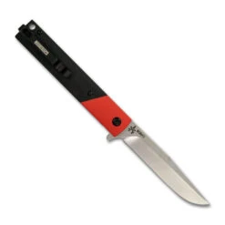 RoseCraft Blades Joka Folding Knife Black/Red G10 Handle RPM9 Clip Point Plain Edge Stonewash Finish RCM011-RDB -Cold Steel Zone RCM011 RDB Back Open 680x680 88158.1694804352