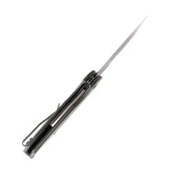 Kansept Model 6 Folding Knife Green Micarta Handle 154CM Plain Edge Black Stonewash Finish T1022A2 -Cold Steel Zone T102 4 98098.1692901806