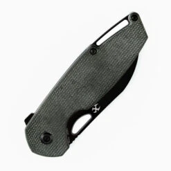 Kansept Model 6 Folding Knife Green Micarta Handle 154CM Plain Edge Black Stonewash Finish T1022A2 -Cold Steel Zone T102 6 09600.1692901810