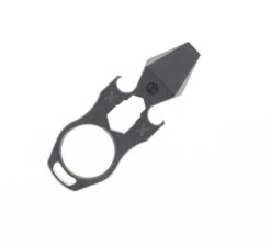 TwoSun EDC Multi-Tool Pry-Tool Bottle Opener Wrench Stonewashed Titanium EDC-18 -Cold Steel Zone TWOSUN 18 EDC 03 52714.1688067019