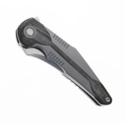 Two Sun Folding Knife Black Titanium/Micarta Handle N690 Plain Edge TS426-SAND -Cold Steel Zone TWOSUN 426 SAND 01 63842.1695134897