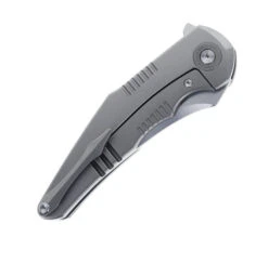 Two Sun Folding Knife Black Titanium/Micarta Handle N690 Plain Edge TS426-SAND -Cold Steel Zone TWOSUN 426 SAND 03 49520.1695134897