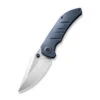 WE Riff-Raff Folding Knife Blue Titanium Handle 20CV Clip Point Plain Edge Hand Rubbed Satin Finish WE22020B-2 -Cold Steel Zone WE22020B 2 Riff Raff 1 35602.1684866813