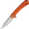 Revo Warden V2 Flipper Folding Knife Orange G10 Handle 9Cr18MoV Drop Point Plain Edge Stonewash Finish -Cold Steel Zone ab9437db 04de 43cb a999 ebb417777711 76821.1660924542