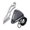 Discontinued CIVIVI KIRI EDC One Piece Fixed Blade Neck Knife Flat Gray Stainless Steel C2001A -Cold Steel Zone ac3e7efa 4eab 41bf aa51 fc181f969121 87632.1583852526