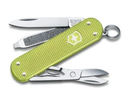 Victorinox Classic Alox Multitool Lime Twist Handle Plain Edge 0.6221.241G