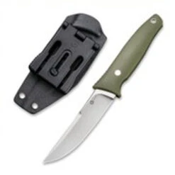 Civivi Tamashii Fixed Blade Knife OD Green G10 Handle D2 Plain Edge Satin Finish C19046-2