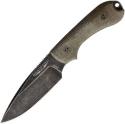 Bradford Guardian 3 Nimbus 3D Fixed Blade Knife OD Green Micarta Handle AEB-L Plain Edge BRAD3FE102NA