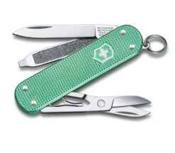 Victorinox Classic Alox Multitool Minty Mint Handle Plain Edge 0.6221.221G