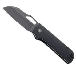 Cold Steel Zone 18 Divo Knives Pony Stout Folding Knife Black G10 Black-Stonewashed 14c28n Steel