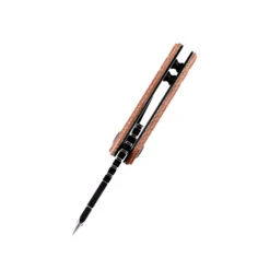 Kansept Korvid Mini Folding Knife Light Brown Micarta Handle 154CM Plain Edge T3030A5 -Cold Steel Zone edae6b37 1e6e 4a9b ad18 d61e2615eaff 44189.1638285746