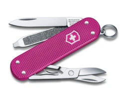 Victorinox Classic Alox Multitool Flamingo Party Handle Plain Edge 0.6221.251G