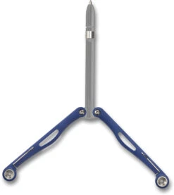 Baliyo Butterfly Wing Pen Blue And Gray Fisher Space Pen YCN102