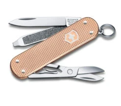 Victorinox Classic Alox Multitool Fresh Peach Handle Plain Edge 0.6221.202G