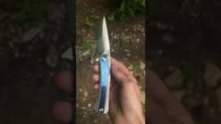 Kansept Kratos Folding Knife Titanium/Timascus Inlay Handle S35VN Plain Edge K1024A3 -Cold Steel Zone mq2 95605.1622823993